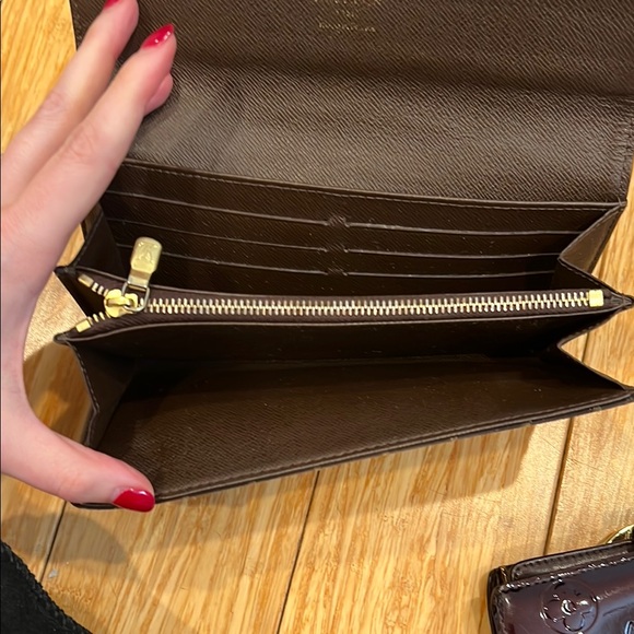 Louis Vuitton Monogram Denim Sarah Wallet